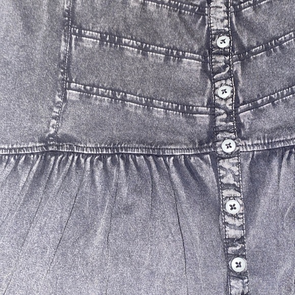 Free People Brooke Tunic - Washed Black - Picture 7 of 13